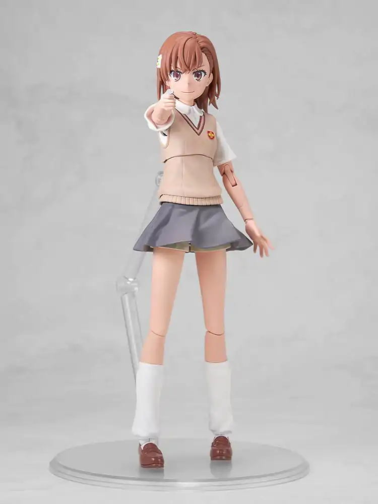 A Certain Scientific Railgun T Plastic Model Kit Mikoto Misaka 16 cm - Plastiková modelová stavebnice fotografii produktu