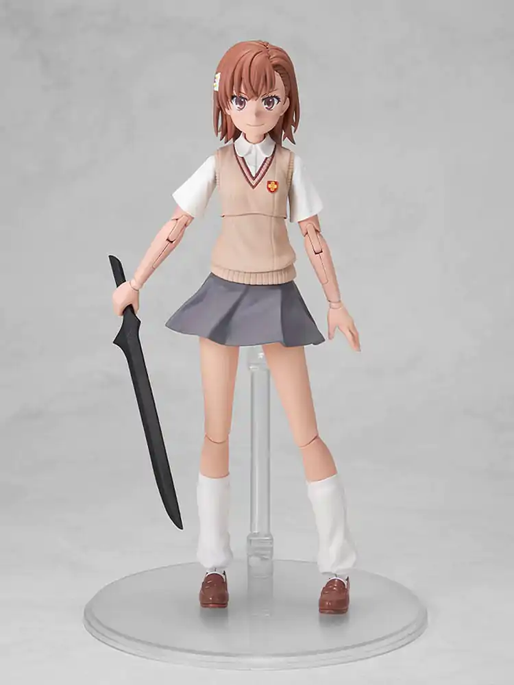 A Certain Scientific Railgun T Plastic Model Kit Mikoto Misaka 16 cm - Plastiková modelová stavebnice fotografii produktu