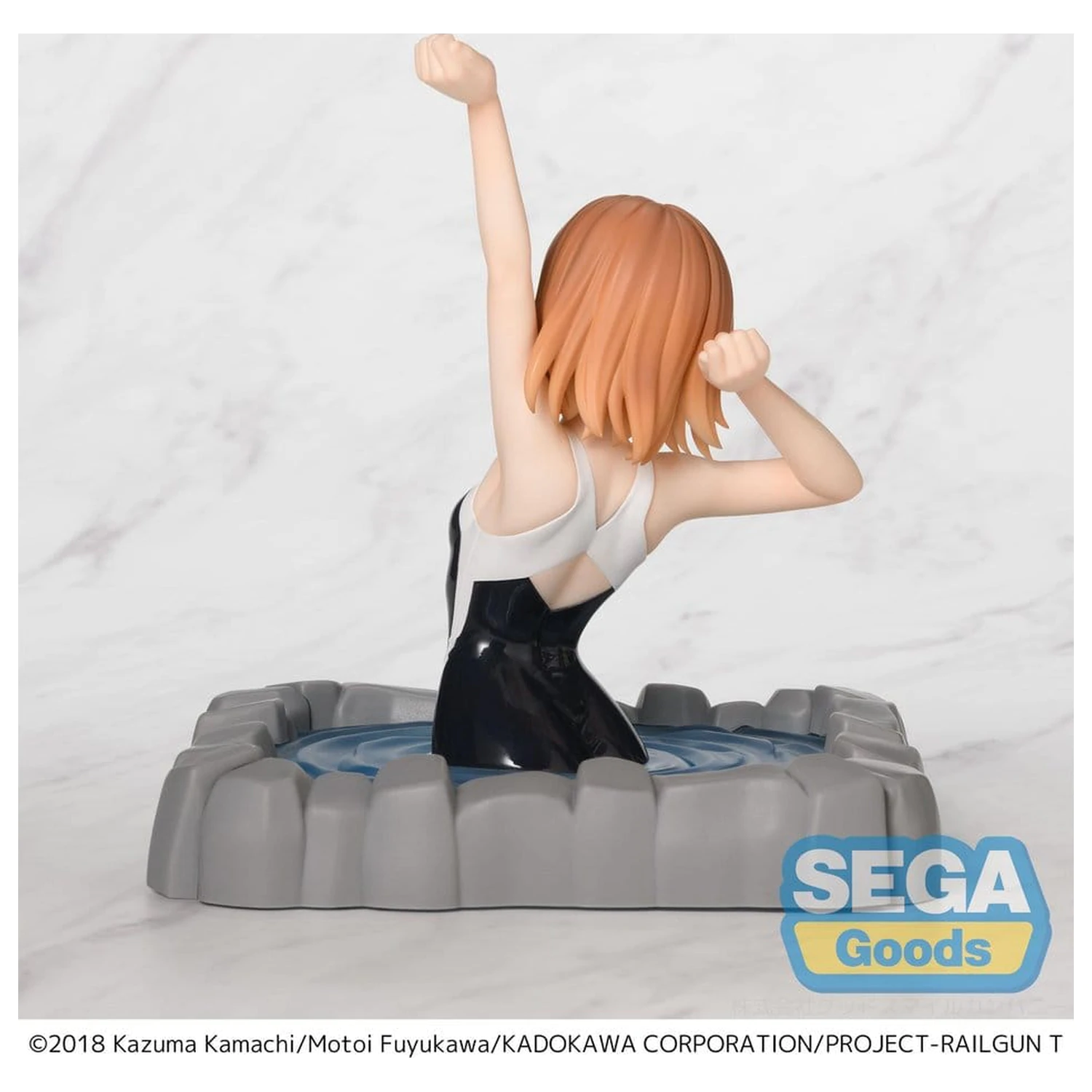 A Certain Scientific Railgun T Thermae Utopia PVC Socha Mikoto Misaka 14 cm fotografii produktu