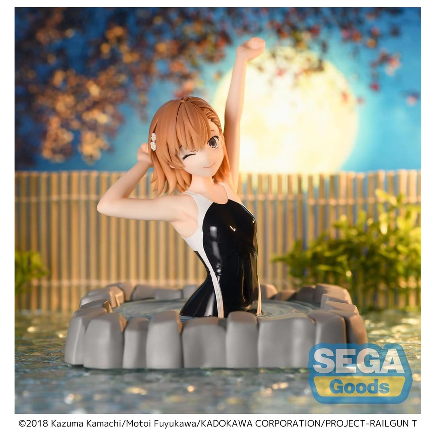 A Certain Scientific Railgun T Thermae Utopia PVC Socha Mikoto Misaka 14 cm fotografii produktu