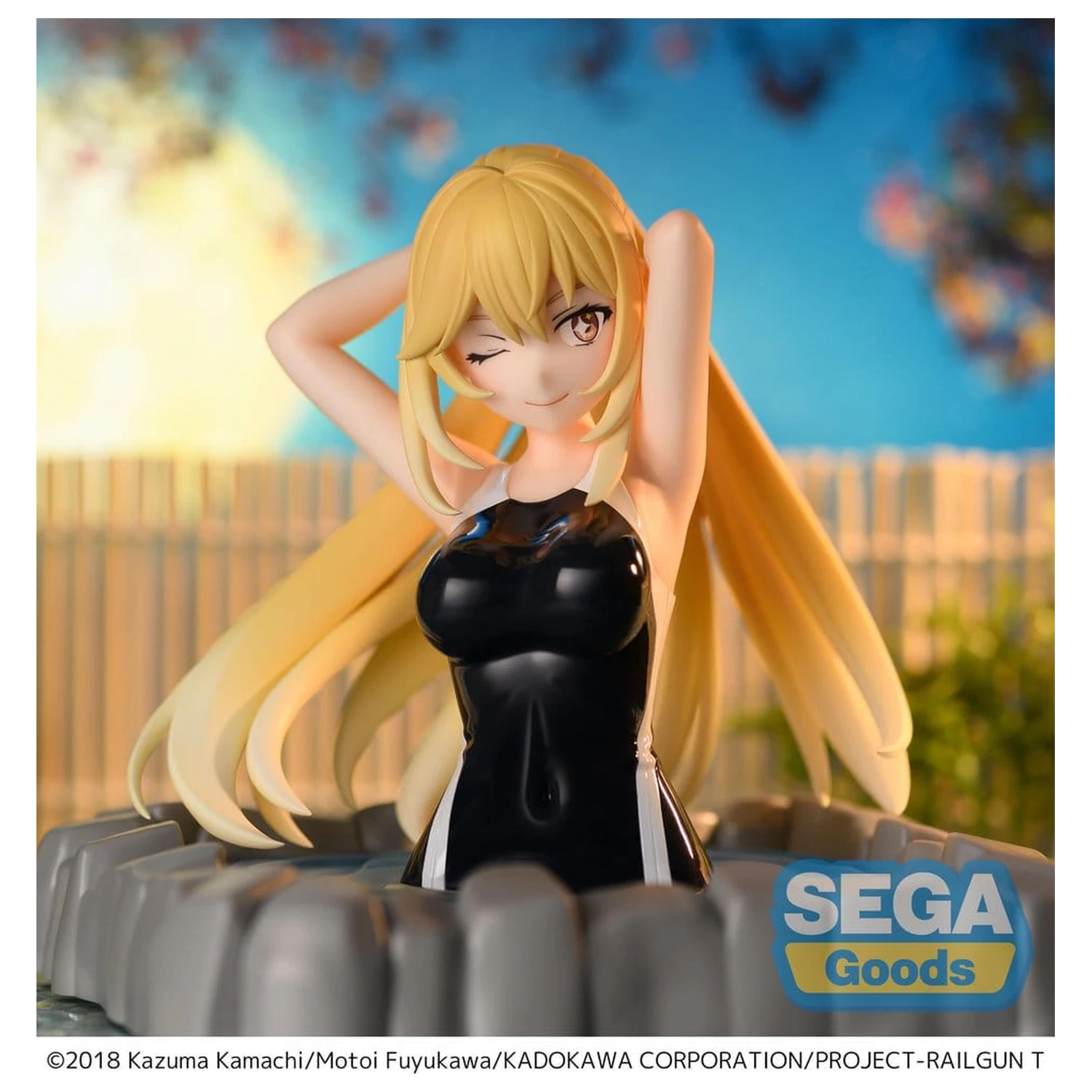 A Certain Scientific Railgun T Thermae Utopia PVC Soška Misaki Shokuhou 14 cm fotografii produktu