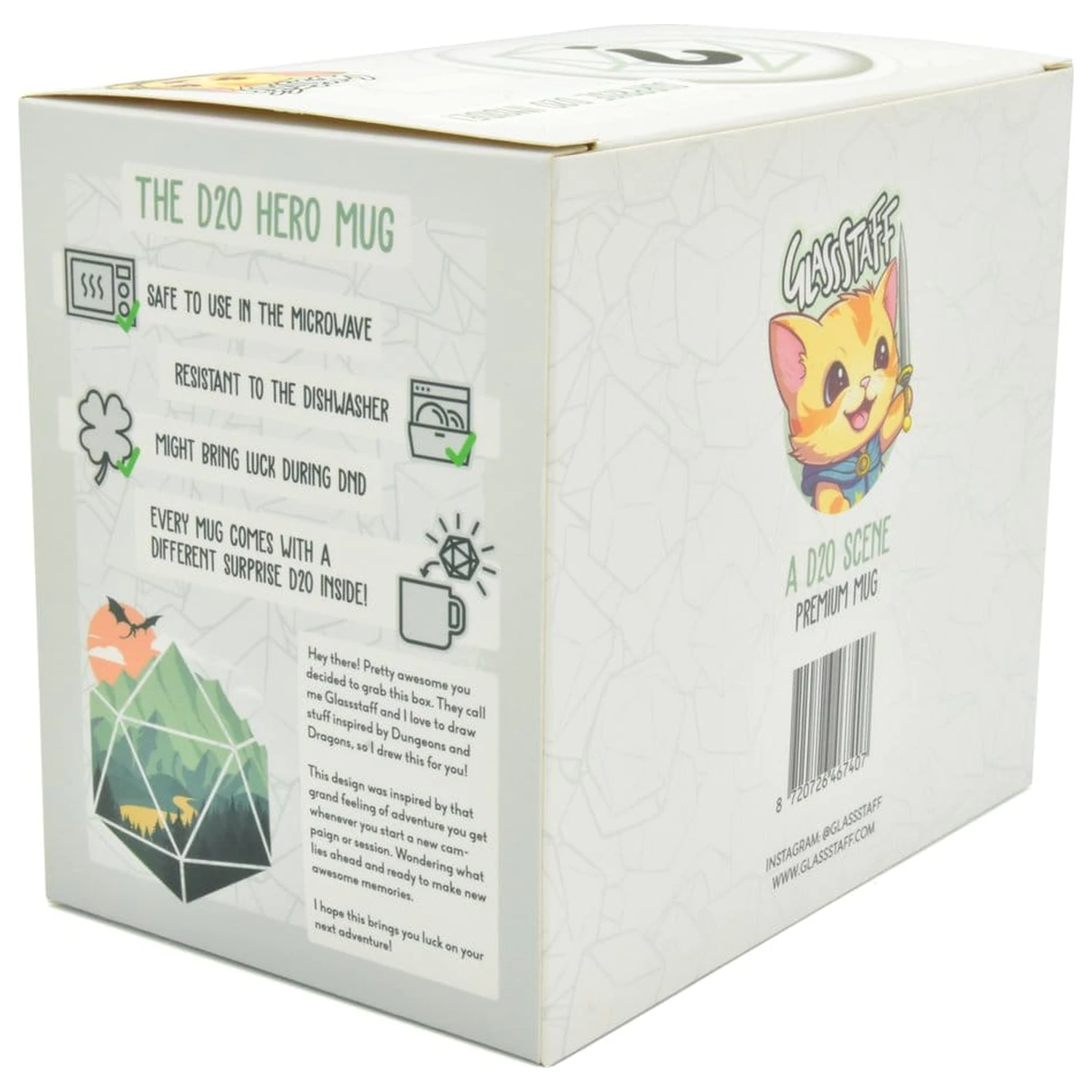 A D20 Scénický dárkový set Hrnky a kostky fotografii produktu