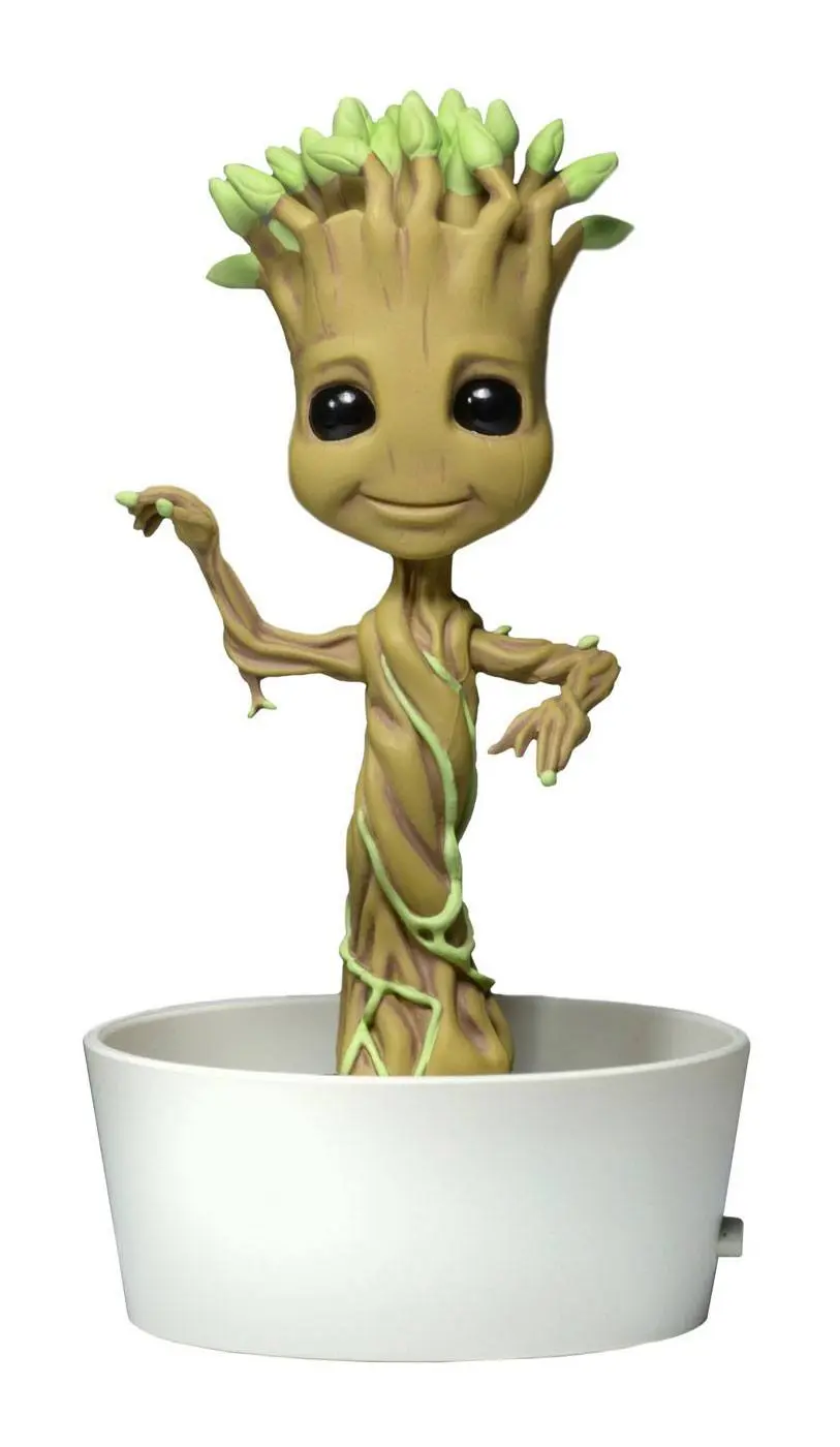 Guardians of the Galaxy Body Knocker Bobble-Figure Tančící Groot v květináči 15 cm fotografii produktu