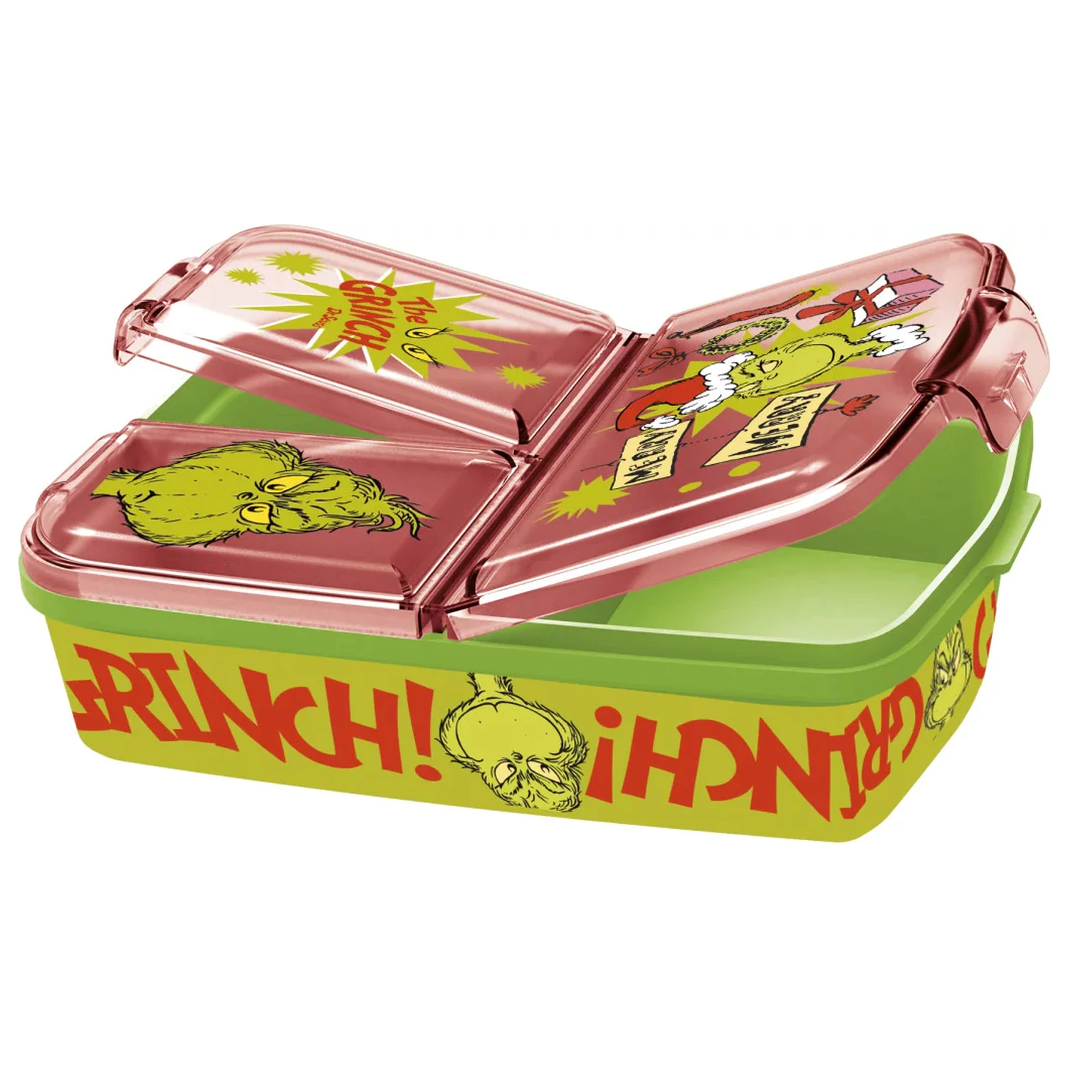 The Grinch Christmas Mischief Vícekomorový obědový box, box na sendviče fotografii produktu