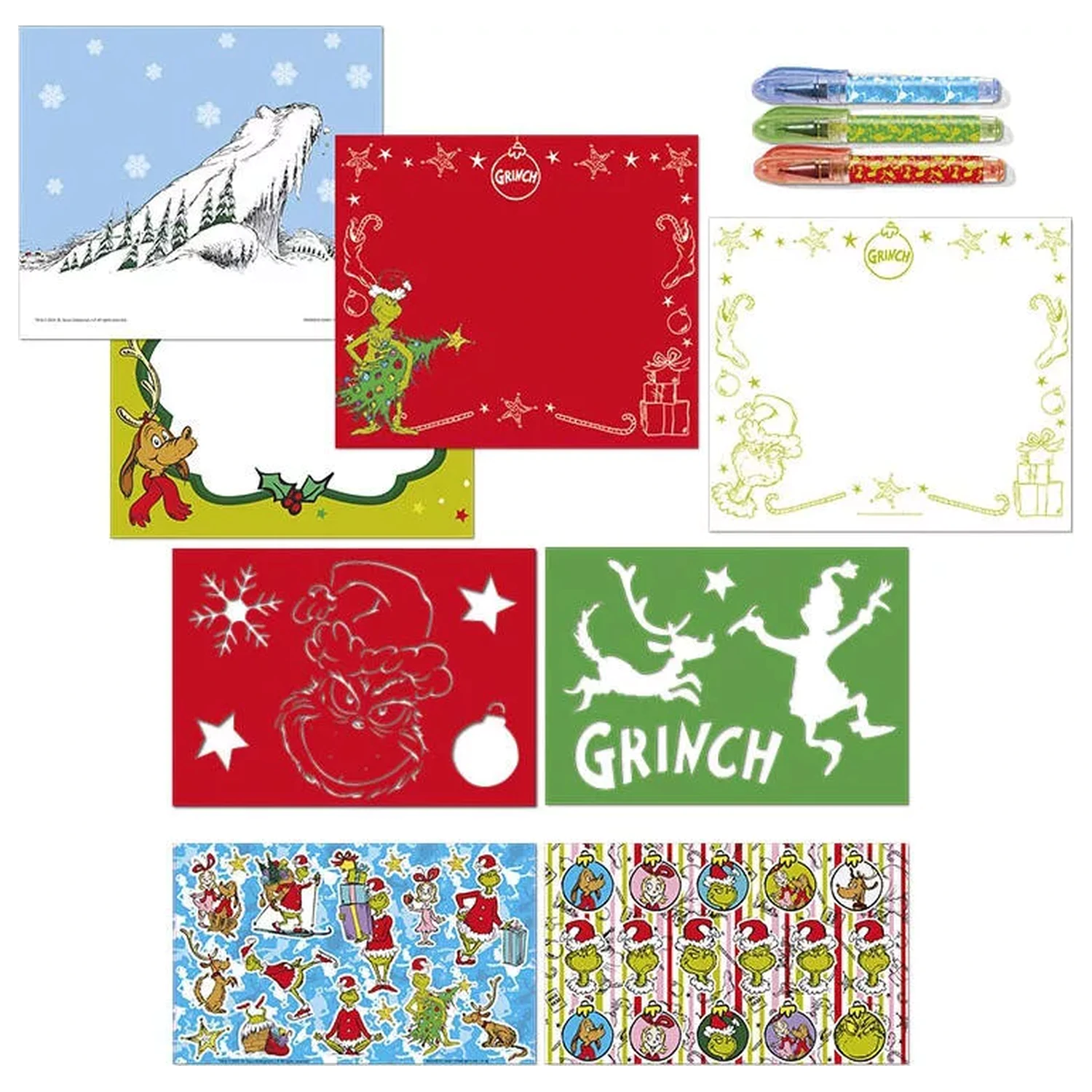 The Grinch Dr. Seuss aktivní set fotografii produktu