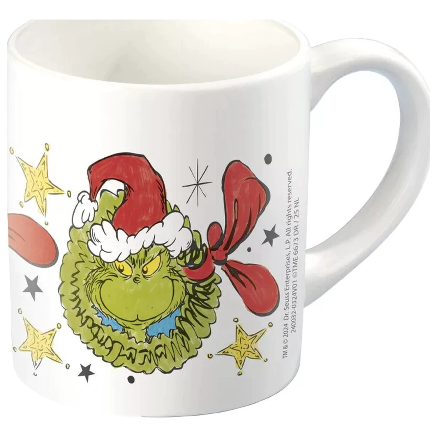 The Grinch Dr Seuss malovatelný porcelánový hrnek 235 ml fotografii produktu