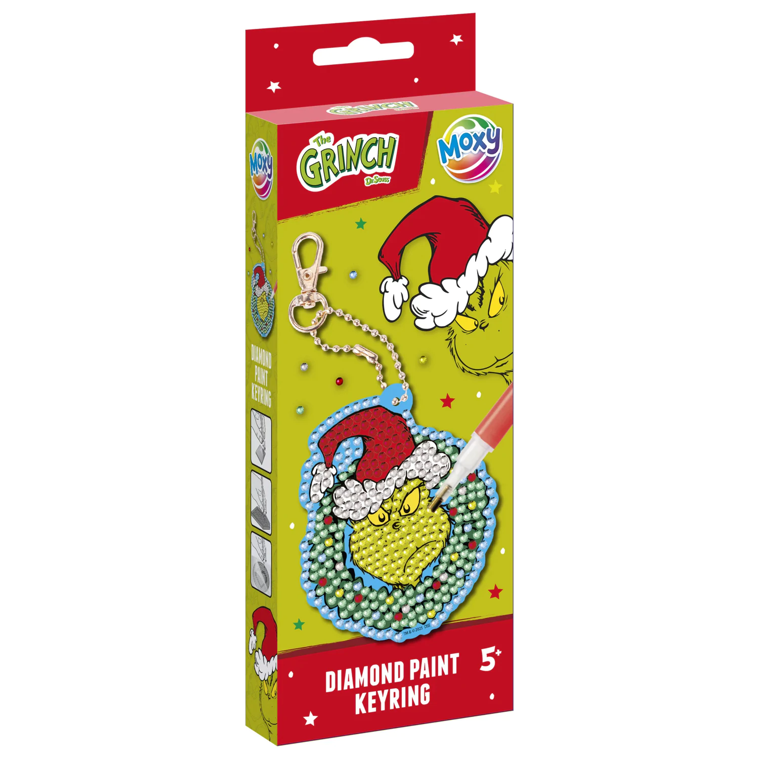 The Grinch Dr Seuss Diamond Dotz sada pro výrobu přívěsků na klíče fotografii produktu