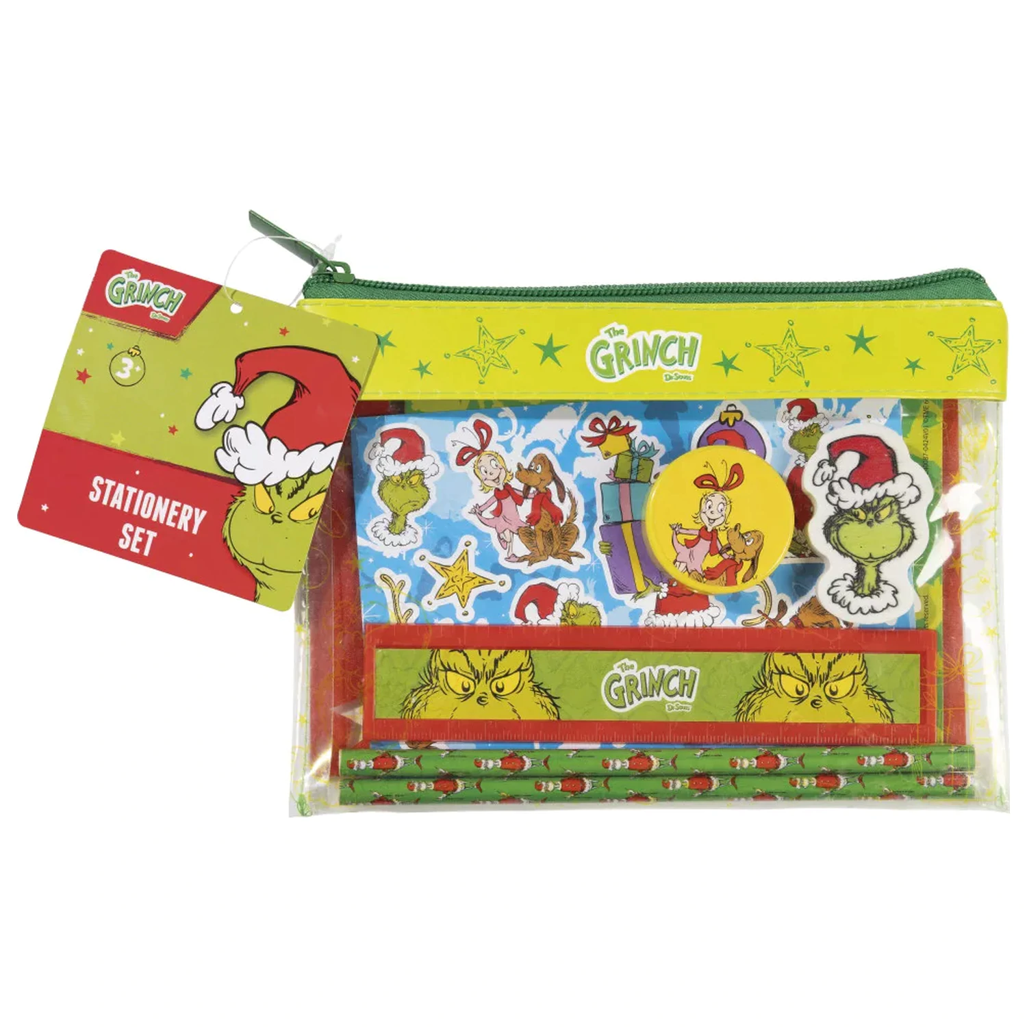 The Grinch Dr. Seuss Kancelářská sada 9 ks fotografii produktu
