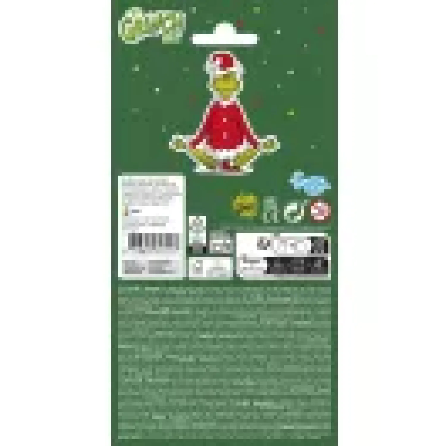 The Grinch dárková fóliová nálepka fotografii produktu