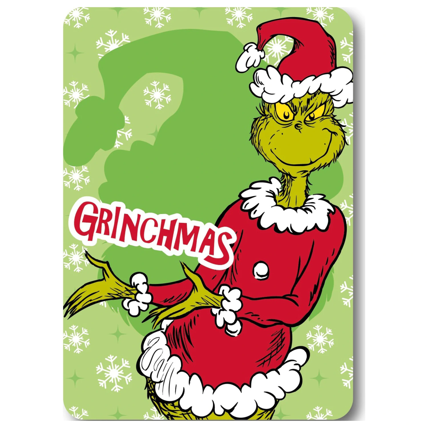 The Grinch Mischief Christmas fleecová deka fotografii produktu