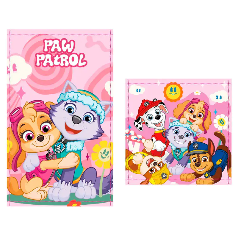 Paw Patrol sada 2 bavlněných ručníků fotografii produktu