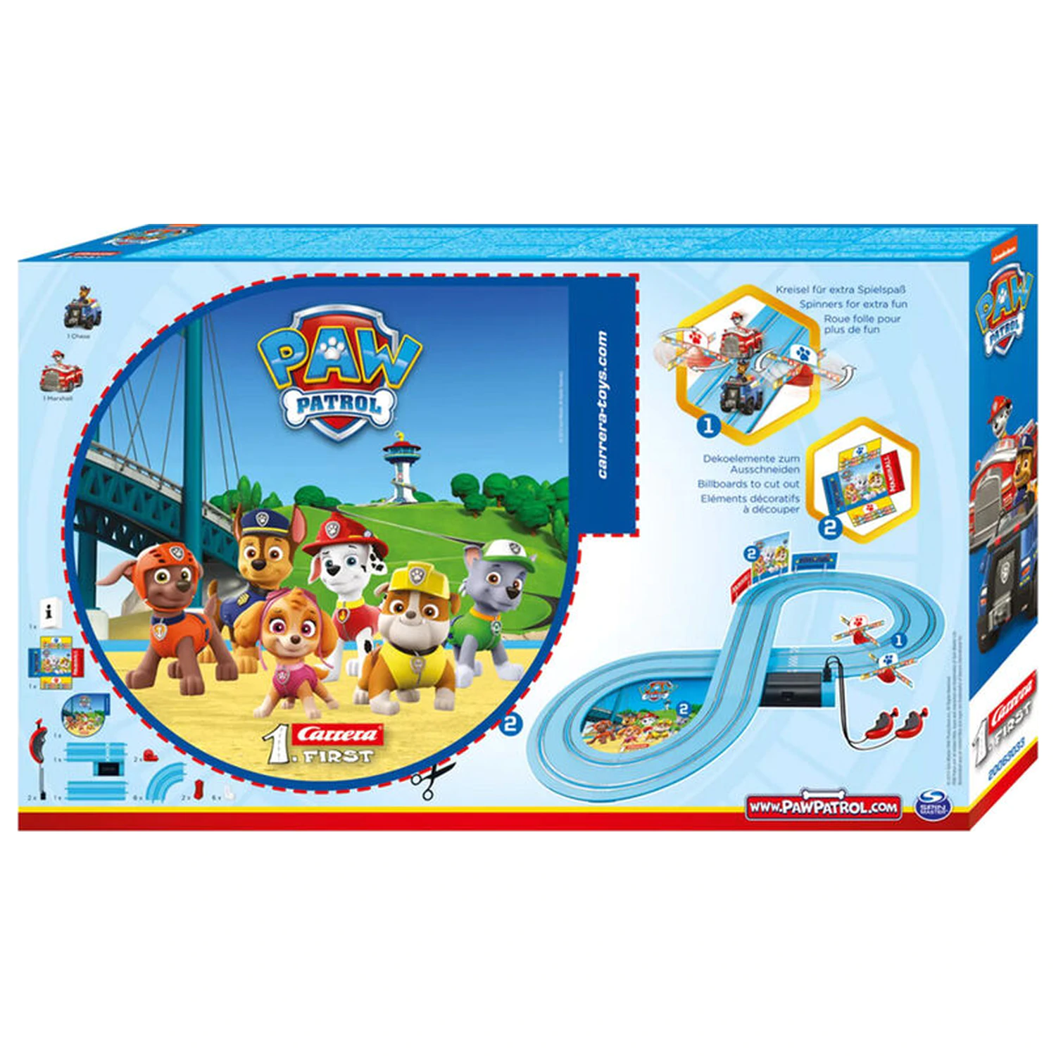 Paw Patrol Chase & Marshall Závodní okruh fotografii produktu