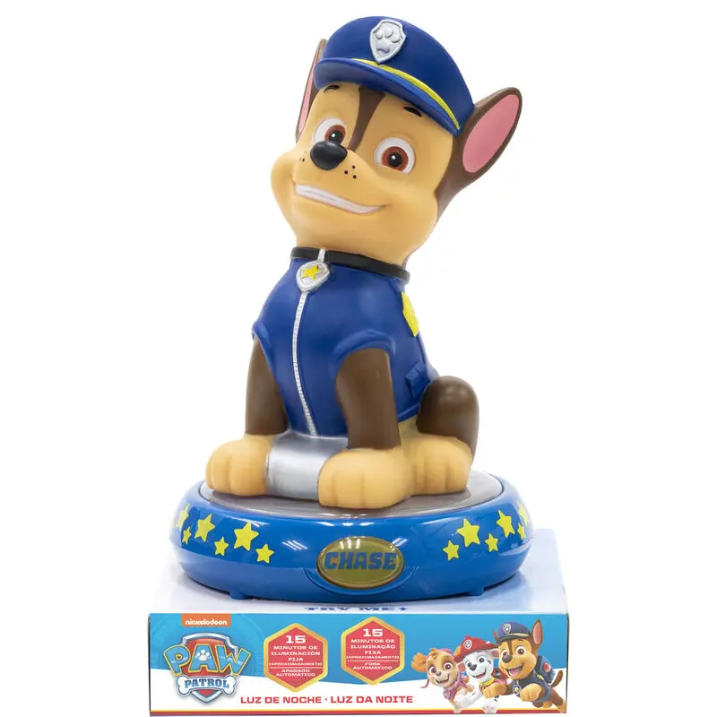 Paw Patrol Chase Lampa LED figurka fotografii produktu