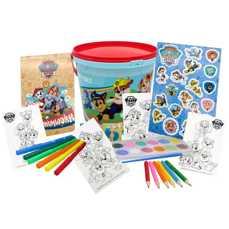 Paw Patrol kyblík s aktivitami 46 ks fotografii produktu