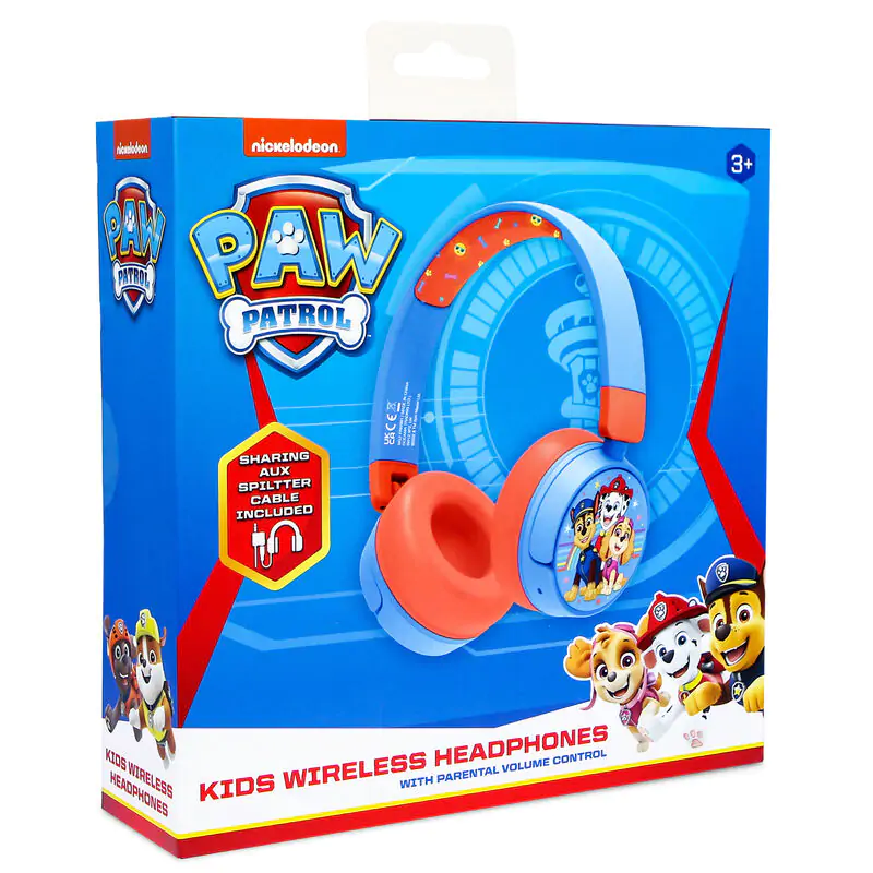 Paw Patrol bezdrátová dětská sluchátka fotografii produktu