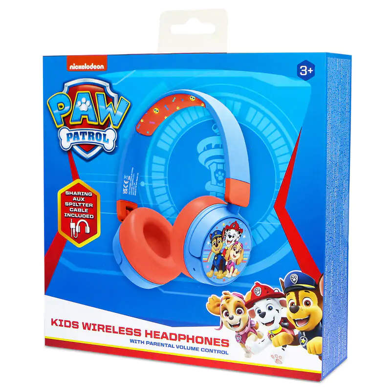 Paw Patrol bezdrátová dětská sluchátka fotografii produktu
