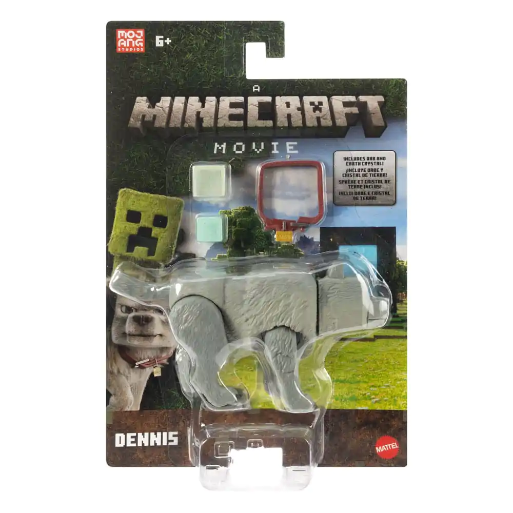 Minecraft Movie akční figurka Dennis the Wolf 10 cm fotografii produktu