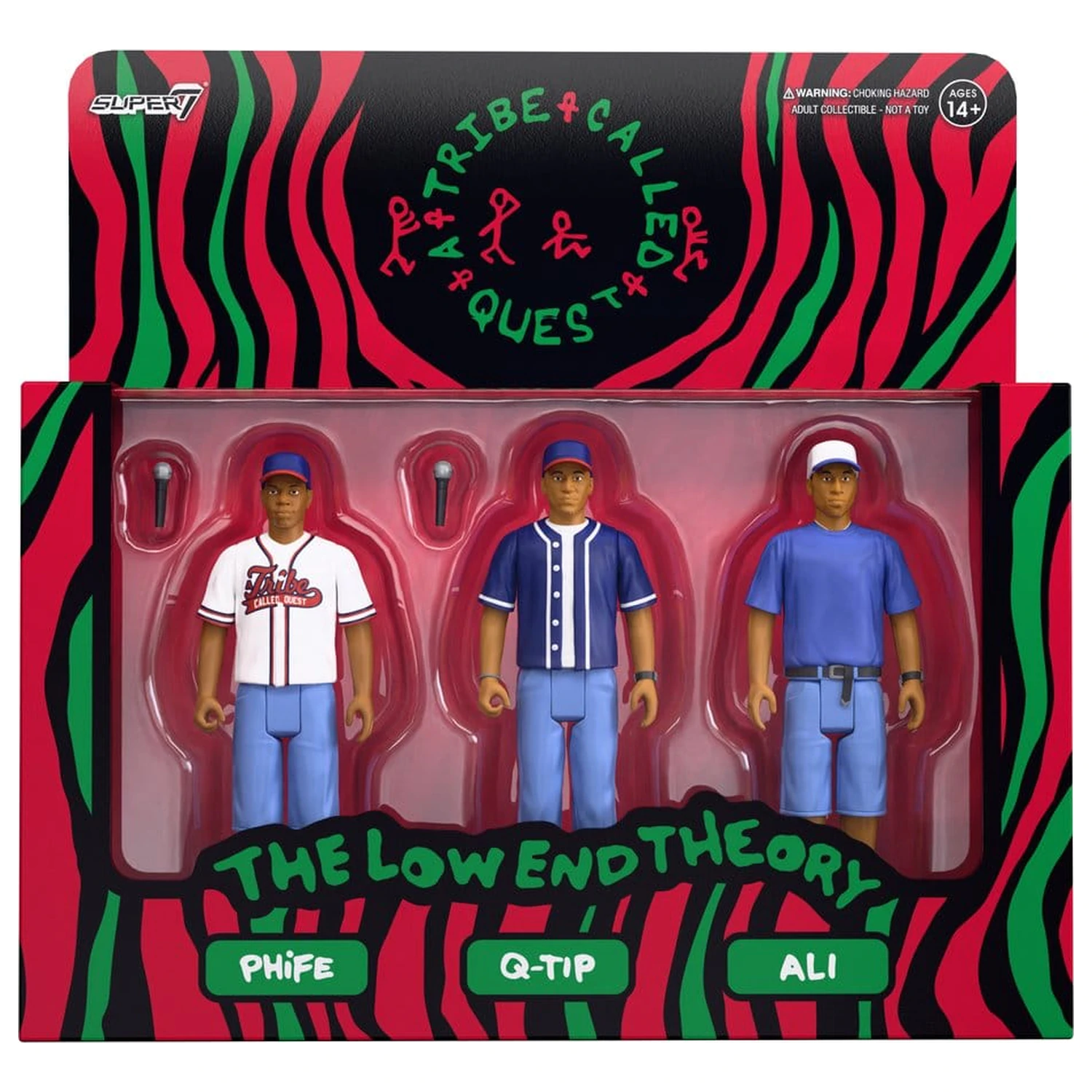 A Tribe Called Quest ReAction Akční figurky 3-Pack The Low End Theory fotografii produktu