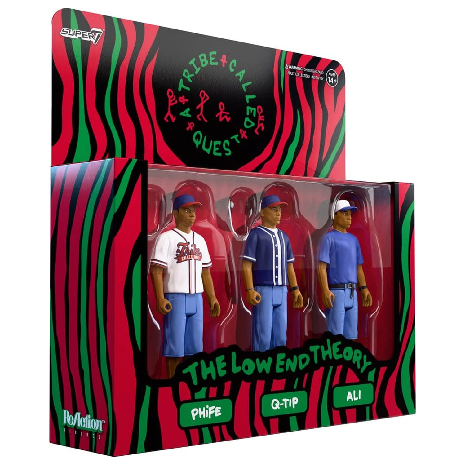 A Tribe Called Quest ReAction Akční figurky 3-Pack The Low End Theory fotografii produktu