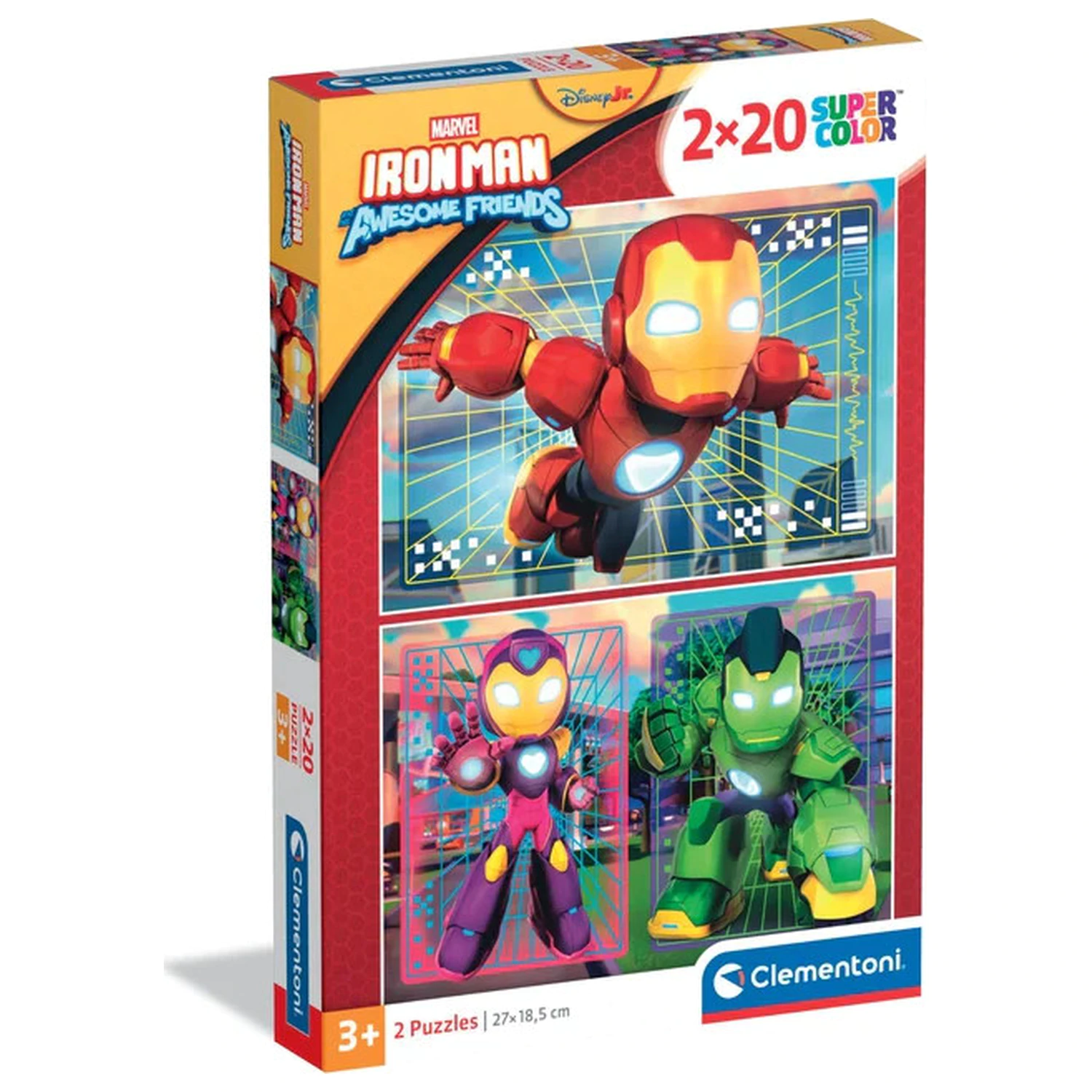 Iron Man a jeho Hero Squad 2x20 dílné puzzle fotografii produktu