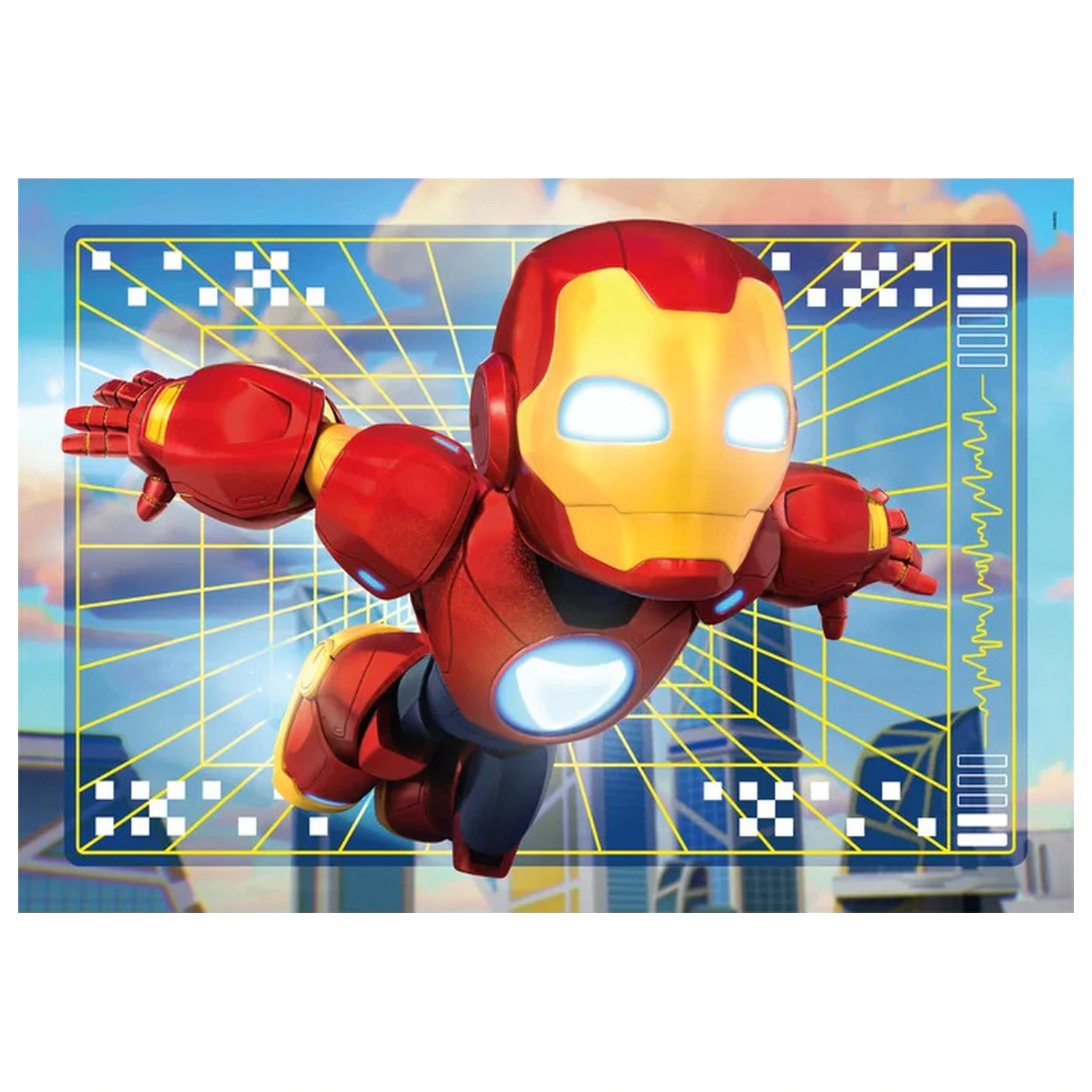 Iron Man a jeho Hero Squad 2x20 dílné puzzle fotografii produktu