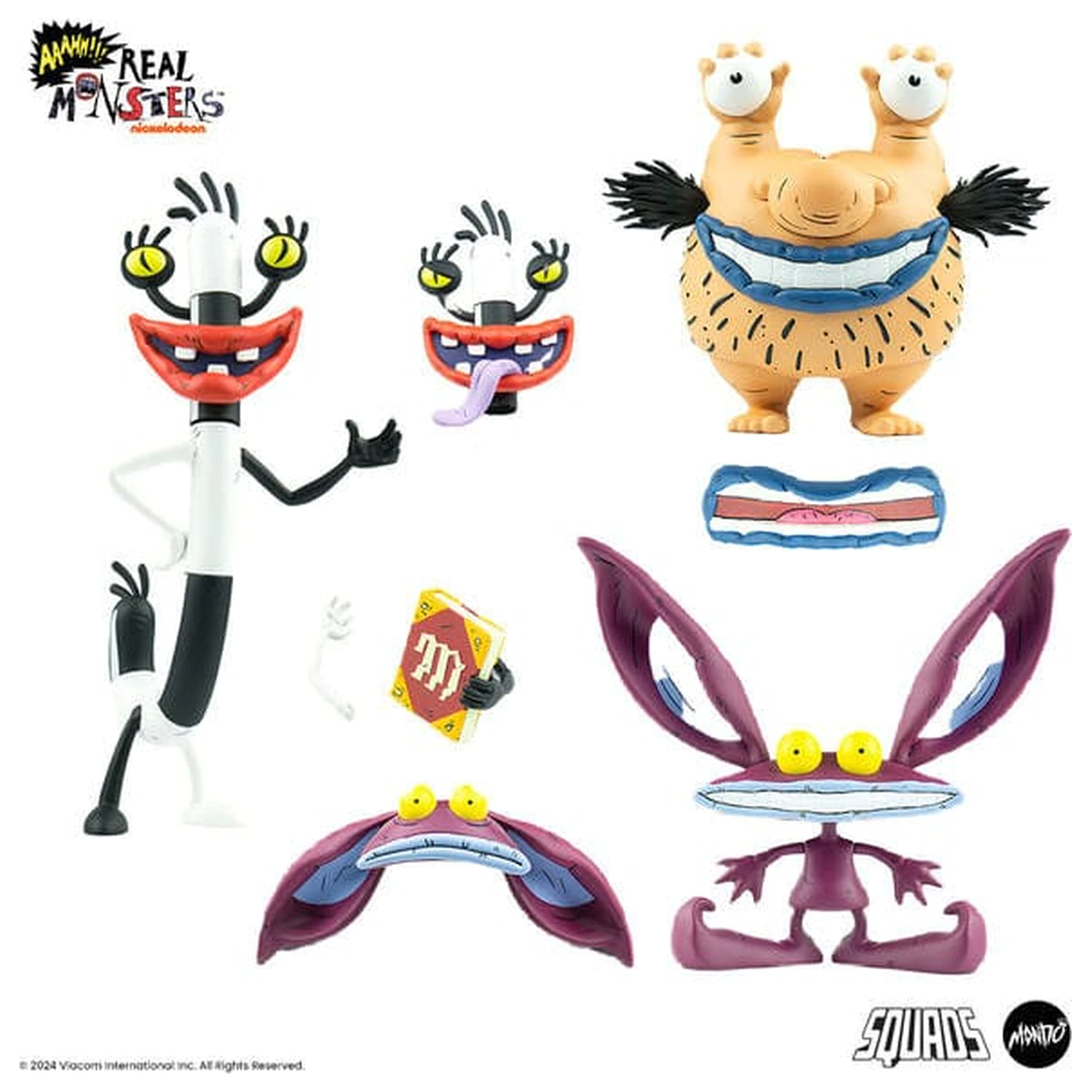 Aaahh!!! Real Monsters PVC figurka 3-balení Ickis, Oblina a Krumm fotografii produktu