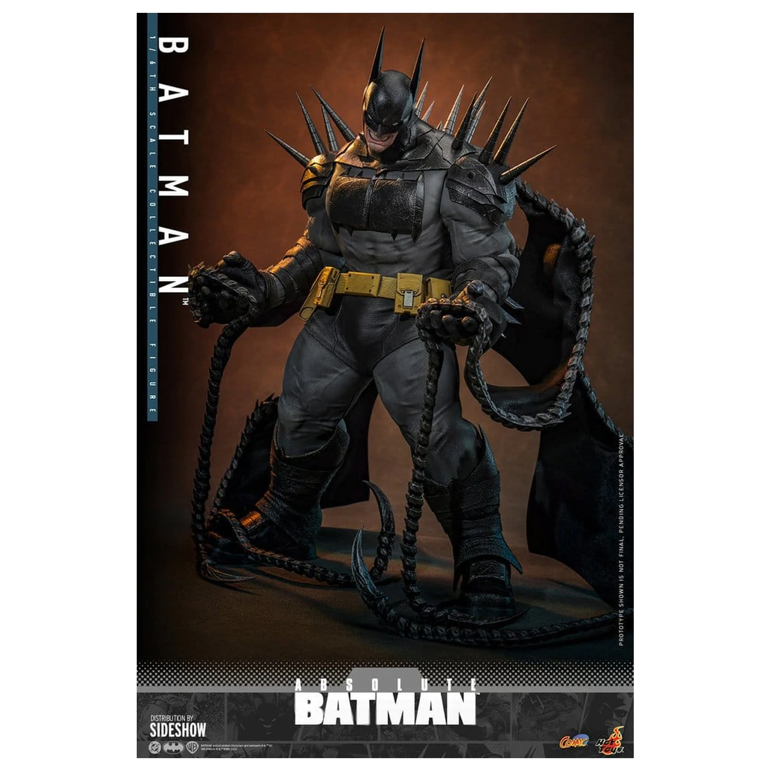 Absolute Batman komiksová akční figurka 1/6 Batman 37 cm fotografii produktu