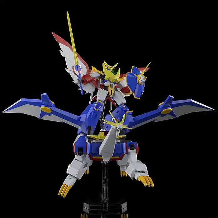 Absolutely Invincible Raijin-Oh Moderoid Model Sada k sestavení Bakuryu-Oh 16 cm fotografii produktu