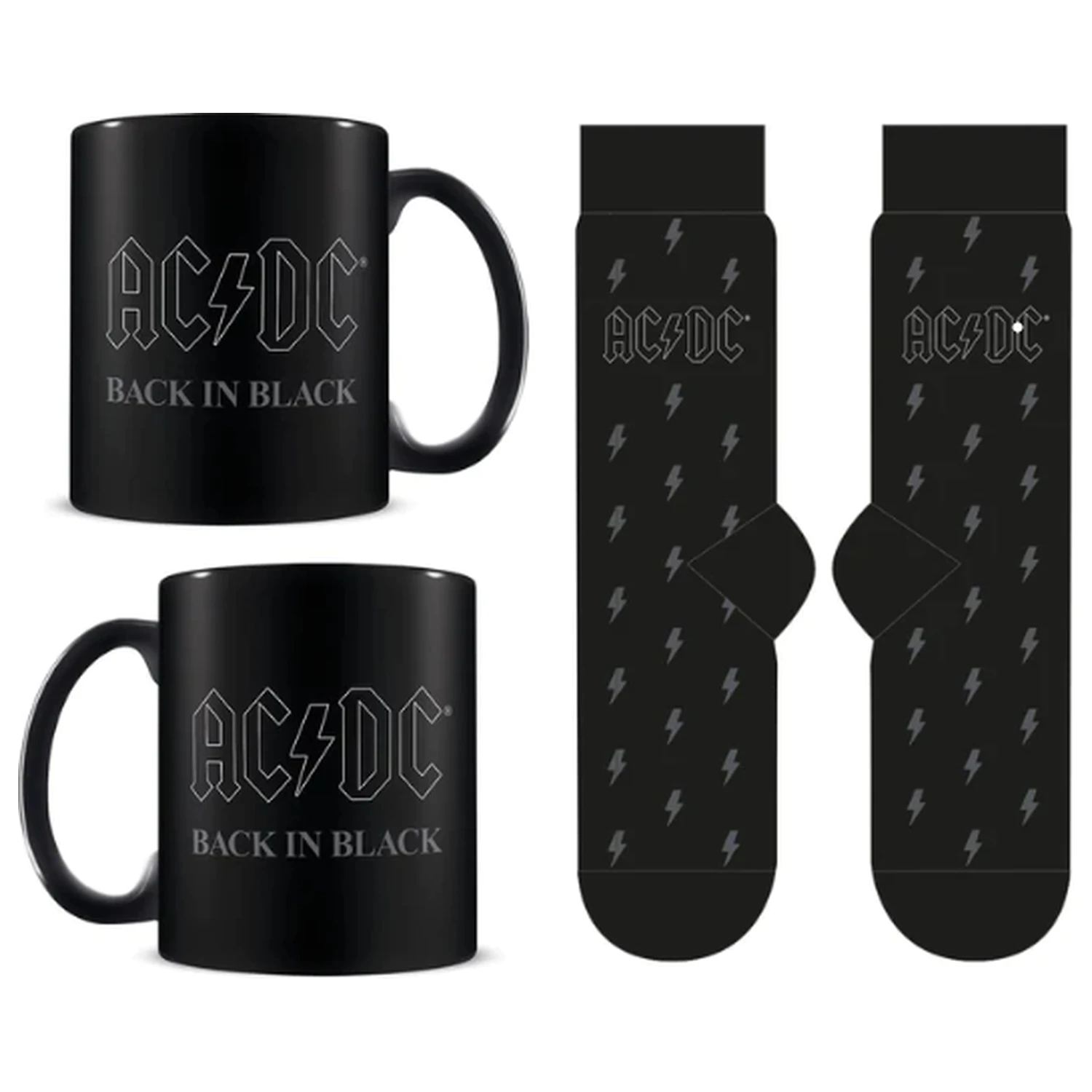 AC/DC Hrnek a Sada Ponožek fotografii produktu