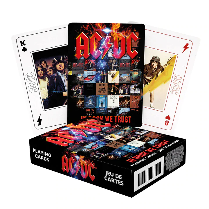Hrací karty AC/DC In Rock We Trust fotografii produktu