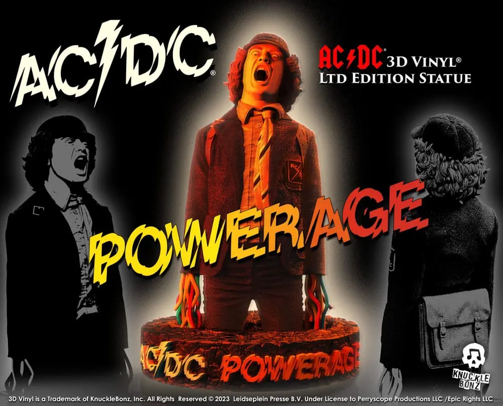 AC/DC 3D Vinyl Socha Powerage fotografii produktu