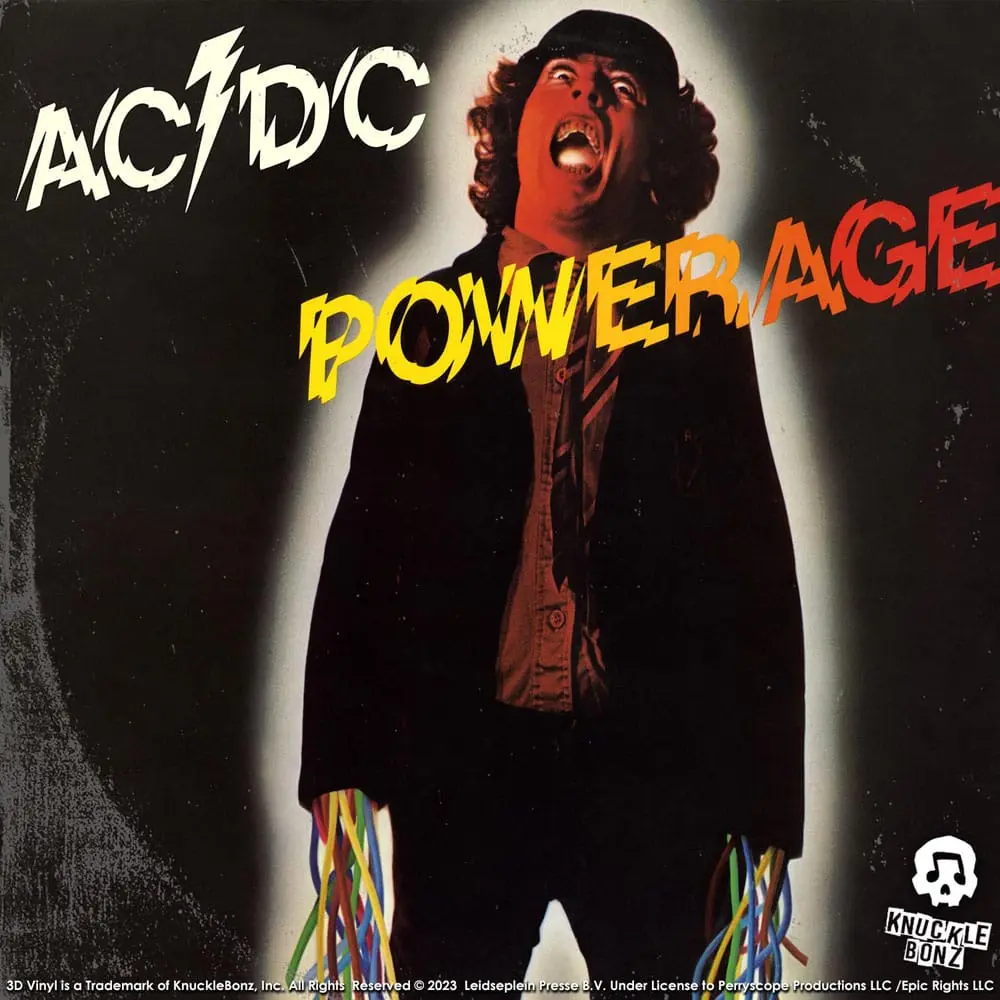 AC/DC 3D Vinyl Socha Powerage fotografii produktu