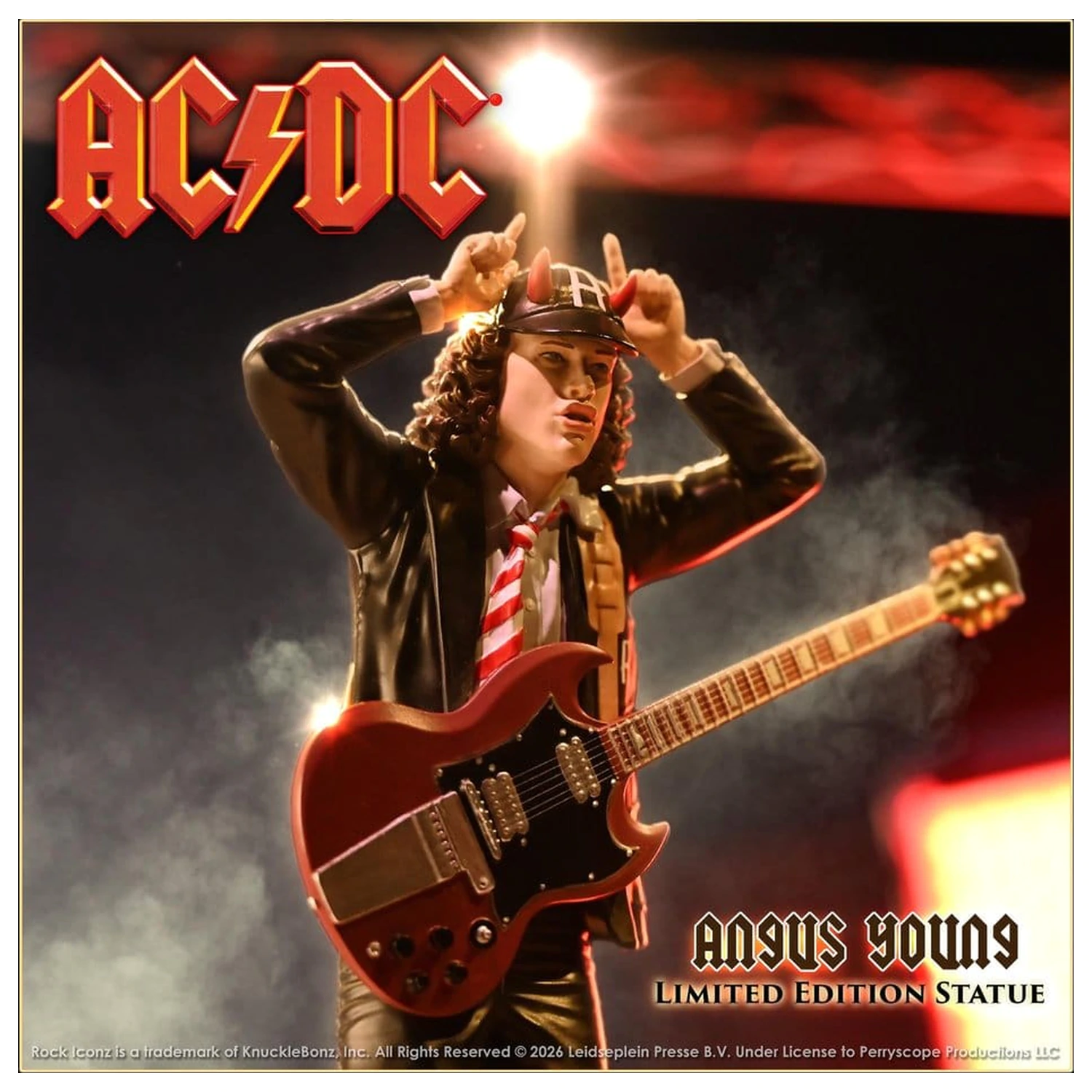 AC/DC Rock Iconz figurka Angus Young IV 23 cm fotografii produktu