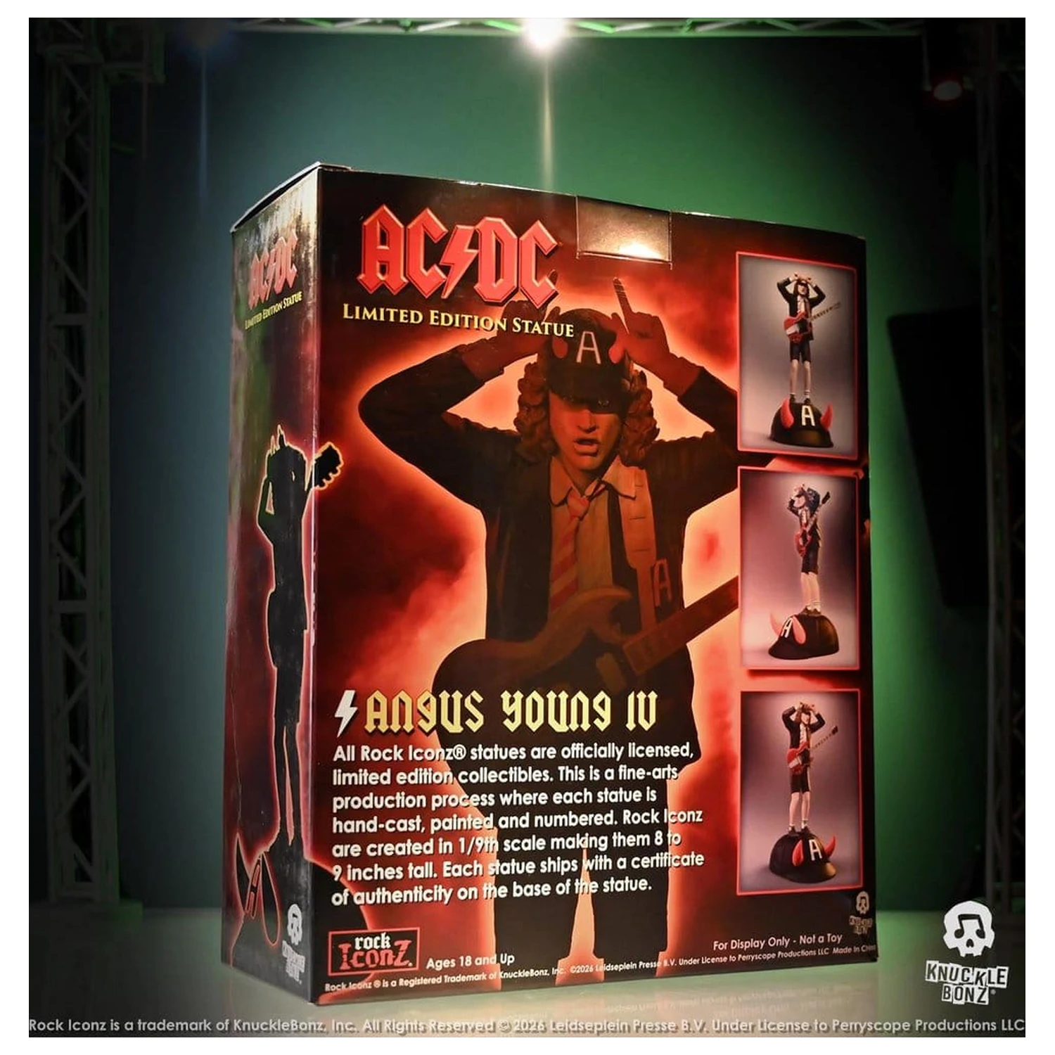 AC/DC Rock Iconz figurka Angus Young IV 23 cm fotografii produktu
