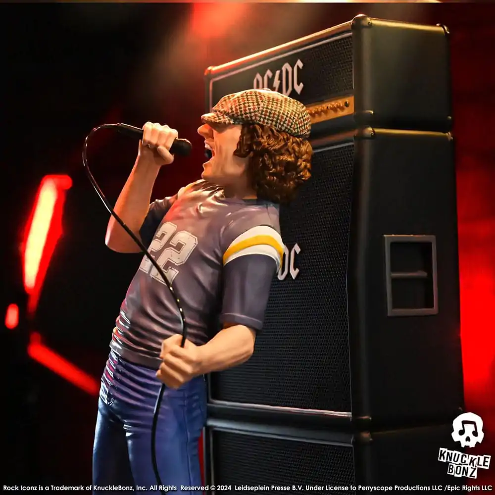 AC/DC Rock Iconz Socha Brian Johnson 23 cm fotografii produktu