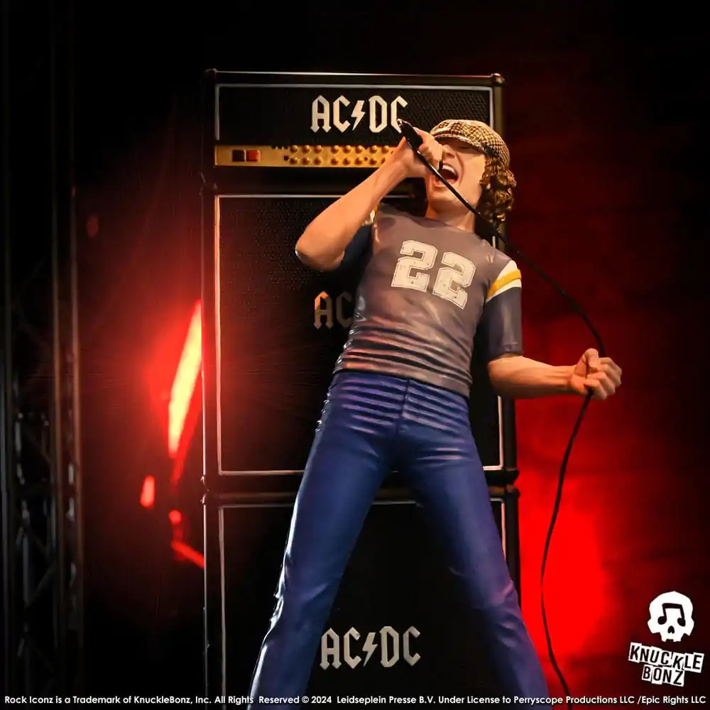 AC/DC Rock Iconz Socha Brian Johnson 23 cm fotografii produktu