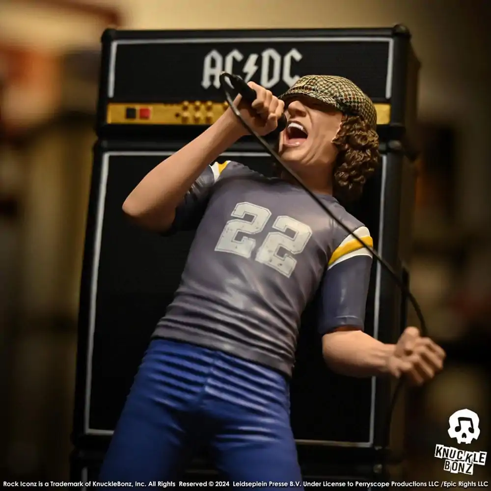 AC/DC Rock Iconz Socha Brian Johnson 23 cm fotografii produktu