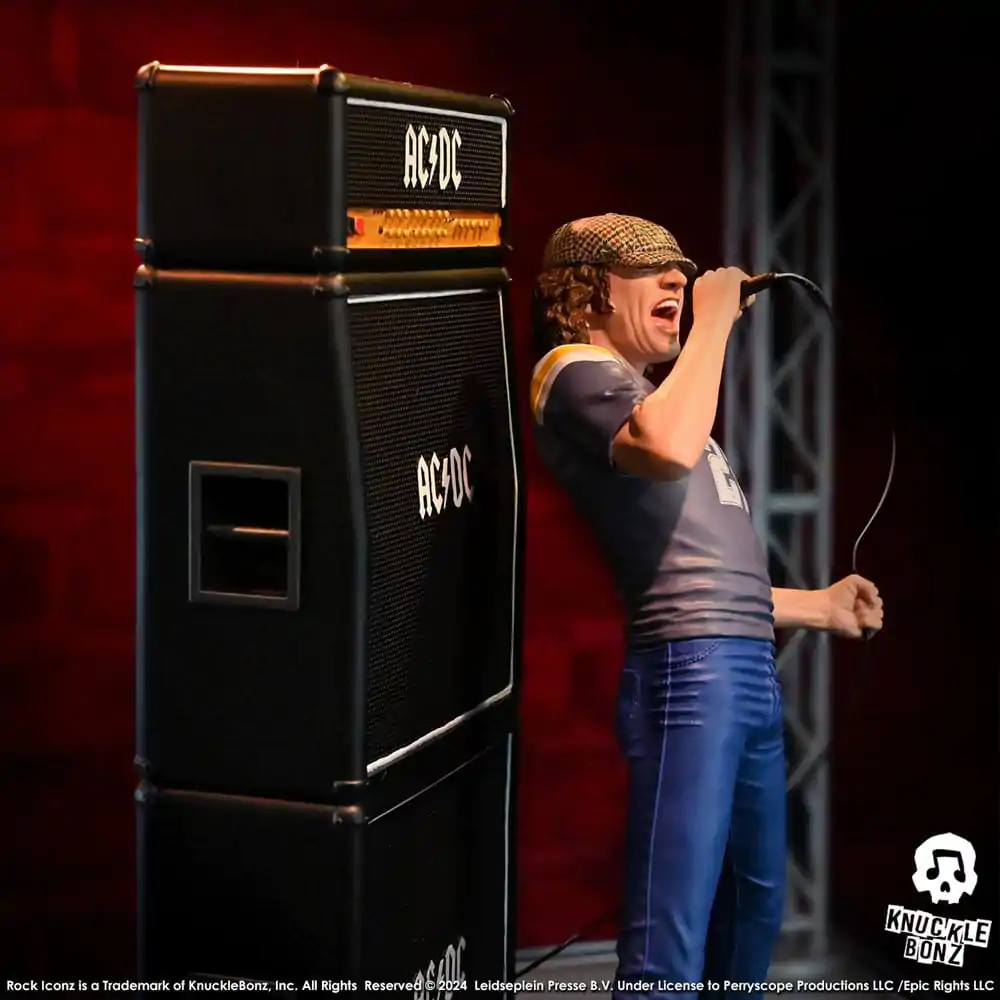 AC/DC Rock Iconz Socha Brian Johnson 23 cm fotografii produktu