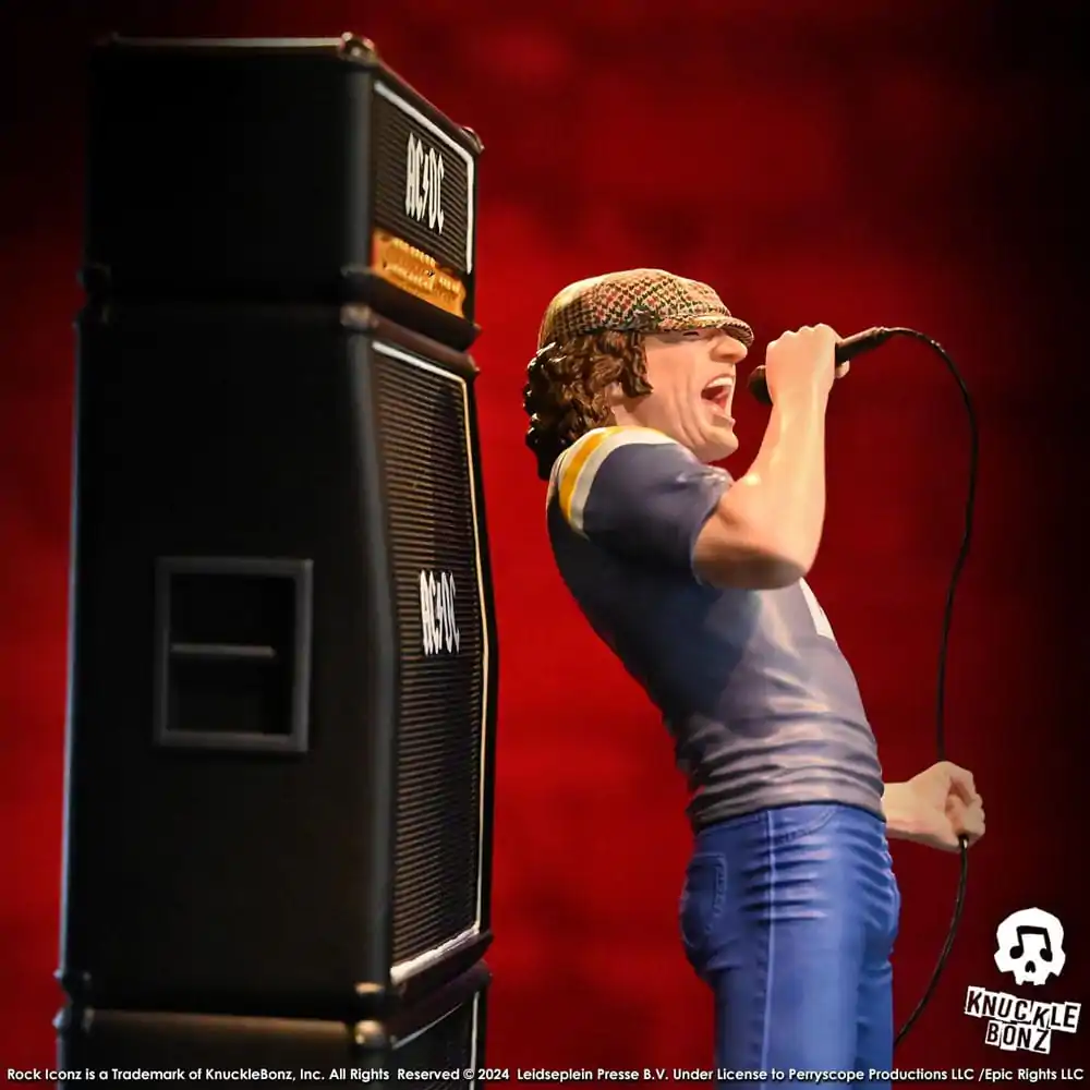 AC/DC Rock Iconz Socha Brian Johnson 23 cm fotografii produktu