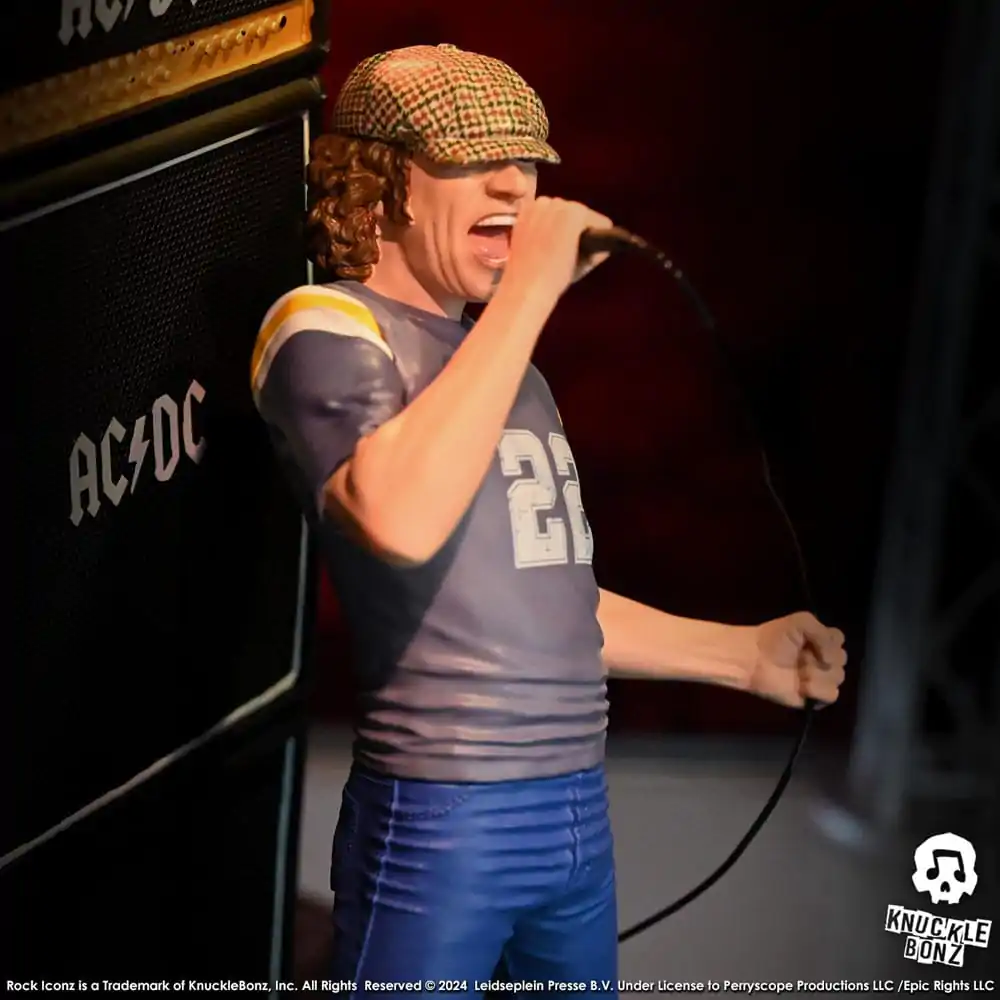 AC/DC Rock Iconz Socha Brian Johnson 23 cm fotografii produktu