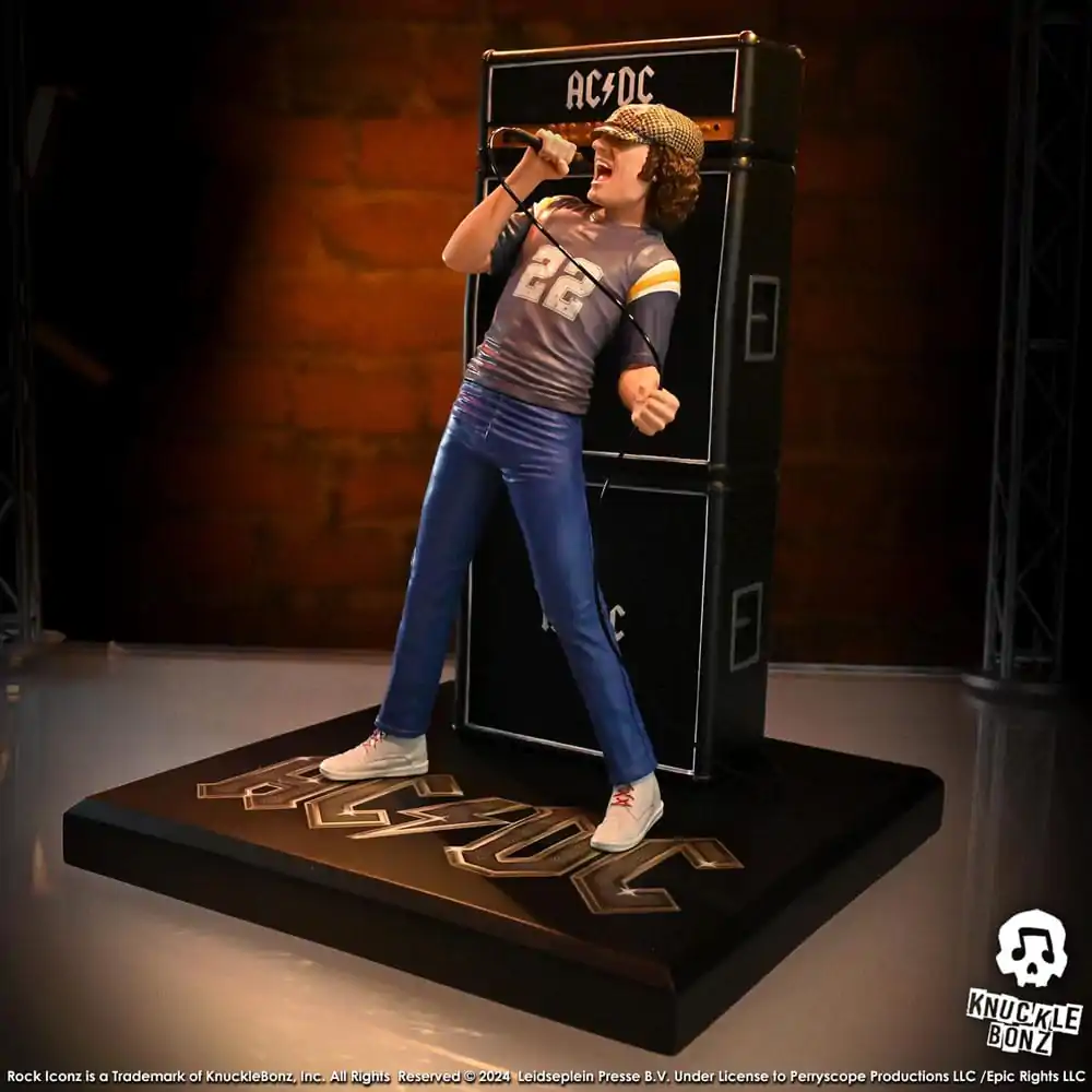 AC/DC Rock Iconz Socha Brian Johnson 23 cm fotografii produktu