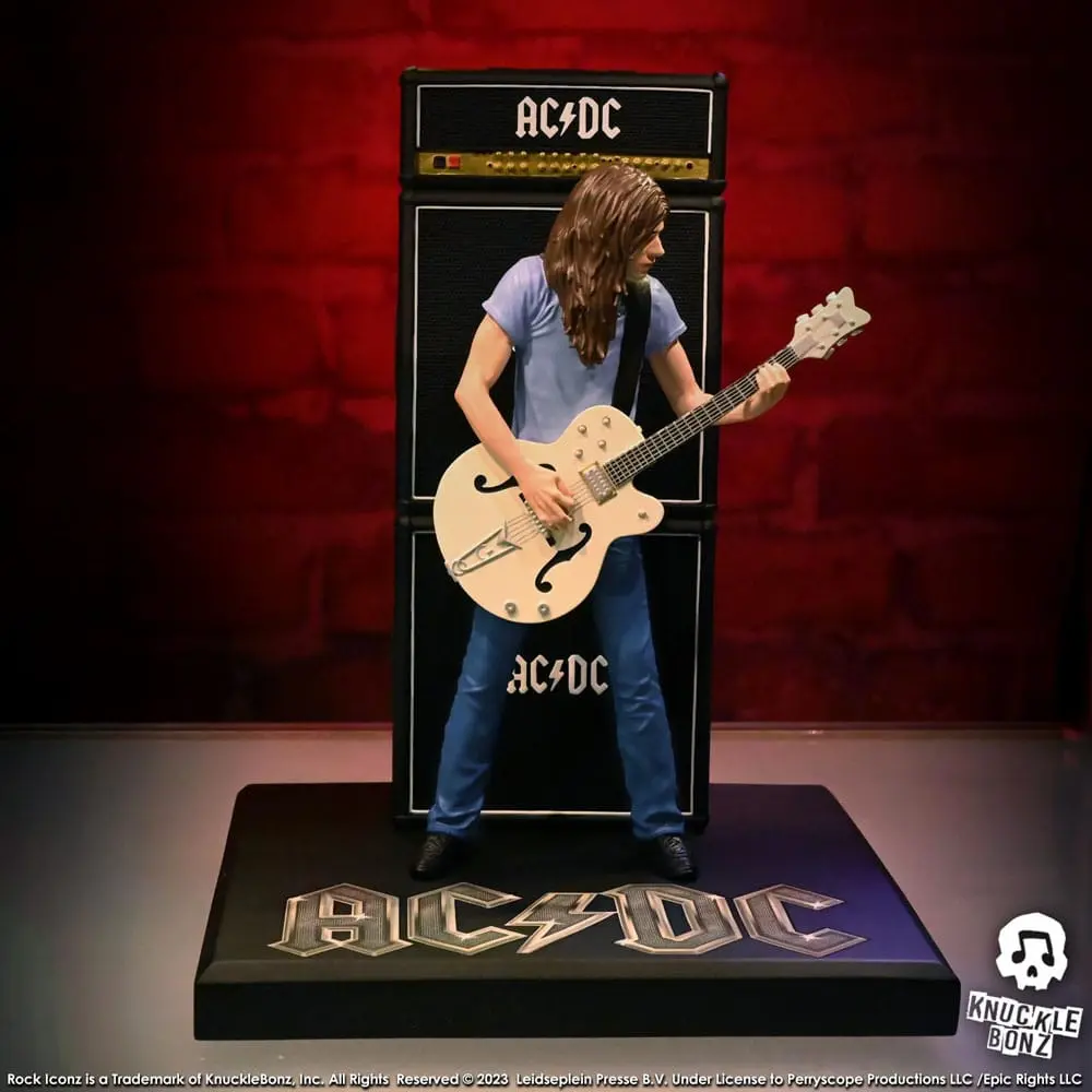 AC/DC Rock Iconz Socha Malcolm Young II 23 cm fotografii produktu