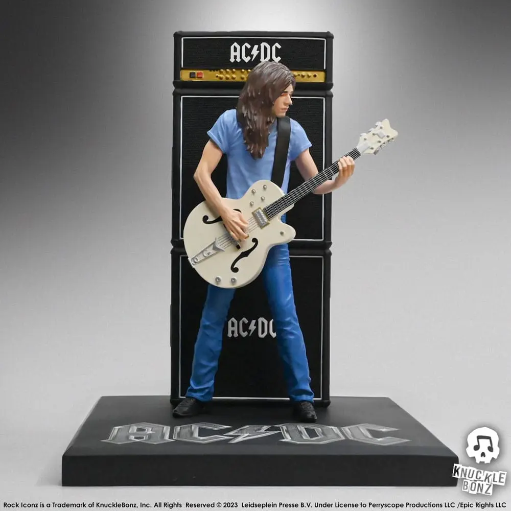 AC/DC Rock Iconz Socha Malcolm Young II 23 cm fotografii produktu