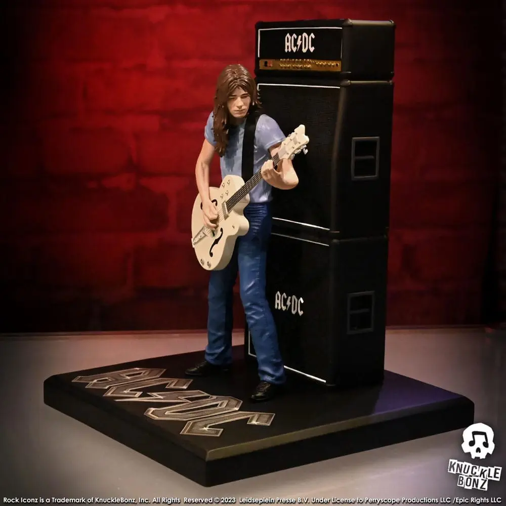 AC/DC Rock Iconz Socha Malcolm Young II 23 cm fotografii produktu