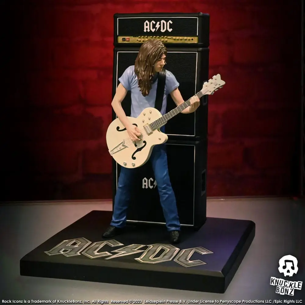 AC/DC Rock Iconz Socha Malcolm Young II 23 cm fotografii produktu