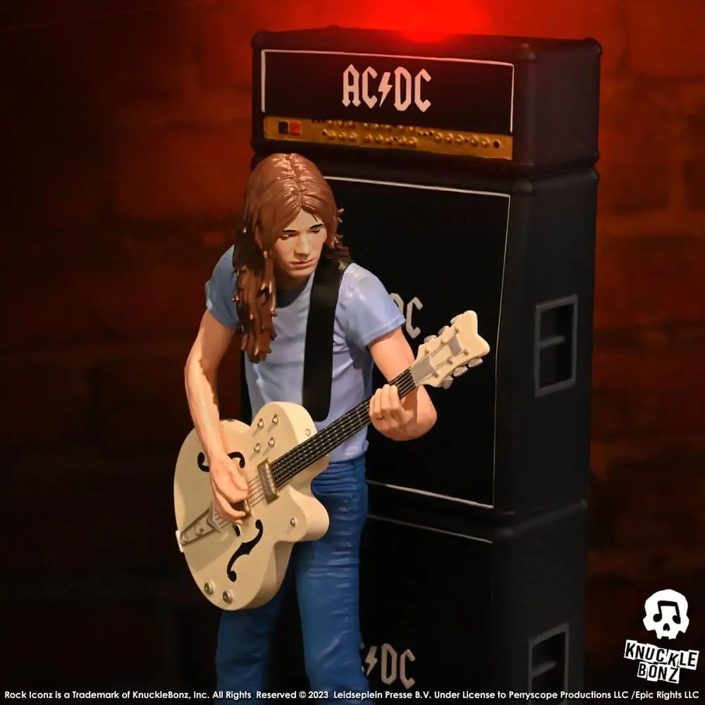 AC/DC Rock Iconz Socha Malcolm Young II 23 cm fotografii produktu