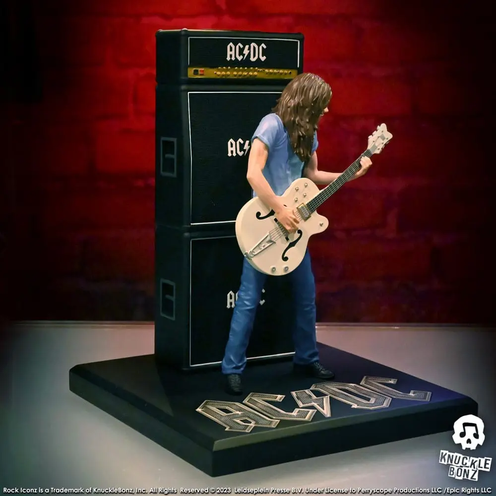 AC/DC Rock Iconz Socha Malcolm Young II 23 cm fotografii produktu