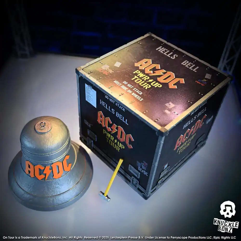 AC/DC Rock Ikonz On Tour Socha PWR UP Tour Hells Bell fotografii produktu