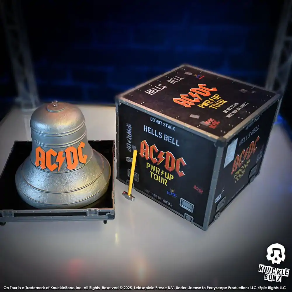 AC/DC Rock Ikonz On Tour Socha PWR UP Tour Hells Bell fotografii produktu