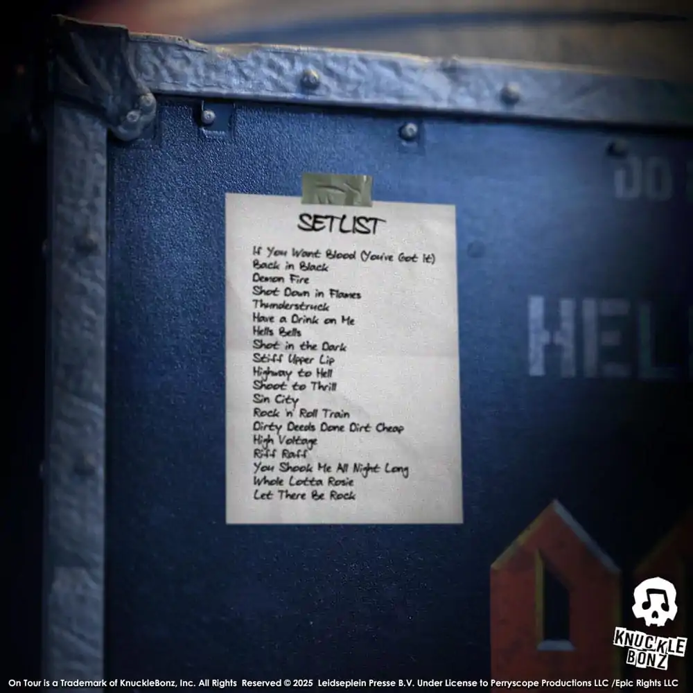 AC/DC Rock Ikonz On Tour Socha PWR UP Tour Hells Bell fotografii produktu